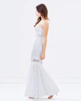 Thumbnail for your product : Lipsy Lace Bandeau Fishtail Bridal Dress