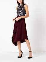 Thumbnail for your product : Linea Marley frill overlay skirt