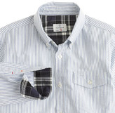 Thumbnail for your product : Hartford Boys' oxford shirt in vertical stripe
