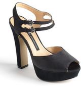 Thumbnail for your product : French Connection Gabby Suede Platform Sandals
