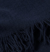 Thumbnail for your product : Salle Privée Ansel Fringed Wool And Cashmere-Blend Scarf