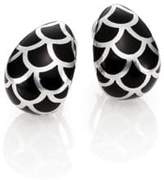 Thumbnail for your product : John Hardy Naga Enamel & Sterling Silver Buddha Belly Earrings