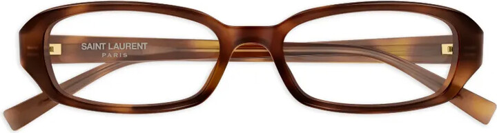 Saint Laurent Eyewear Rectangle-Frame Glasses