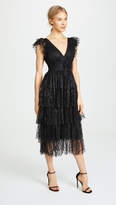 Thumbnail for your product : Marchesa Notte Flutter Sleeve Cocktail Dress