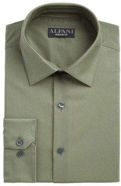 alfani fitted dress shirts