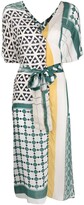 Thumbnail for your product : Roberto Collina Patchwork Print Shift Dress