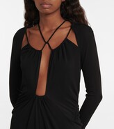 Thumbnail for your product : Isabel Marant Jadessi cutout jersey midi dress
