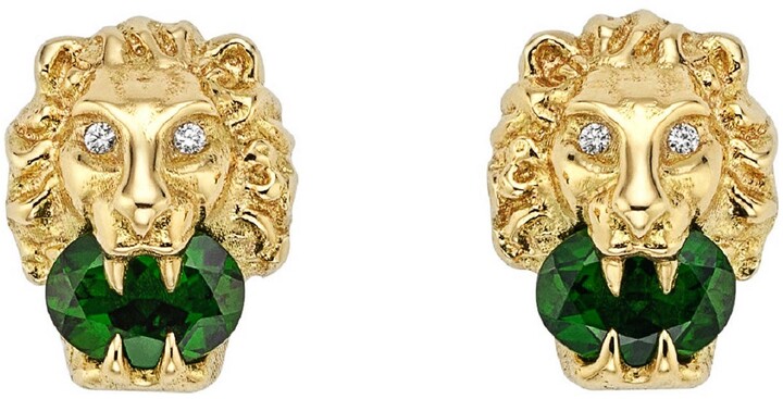 Gucci Lion Head Earrings Outlet Sale, UP TO 58% OFF | www ...