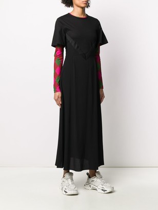 Moncler Ribbon Detail Mid-Length Dress