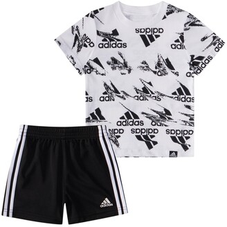 adidas Baby Boys Printed T-shirt and Shorts, 2 Piece Set - ShopStyle