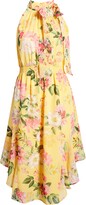 Thumbnail for your product : Vince Camuto Sleeveless Chiffon Tie Neck Midi Dress