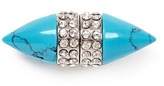 Thumbnail for your product : Givenchy Small double cone magnetic earring