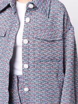 Thumbnail for your product : Diane von Furstenberg Tweed Shirt Jacket
