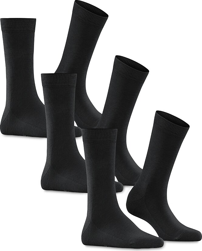 Falke Family Sustainable Cotton Socks, Set of 3