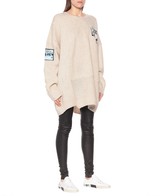 Thumbnail for your product : Raf Simons Appliqued wool sweater