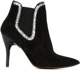 Thumbnail for your product : CNC Costume National Glitter Trimmed Boots