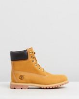 Thumbnail for your product : Timberland Women's Neutrals Lace-up Boots - Womens 6-Inch Premium Lace Up Boots - Size 5 at The Iconic