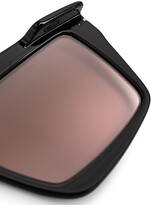 Thumbnail for your product : Tom Ford Eyewear Square-Frame Clear-Lens Glasses
