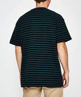 Thumbnail for your product : Spencer Project Pique Stripe Short Sleeve T-shirt Black