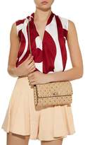 Thumbnail for your product : Valentino Garavani Leather Rockstud Spike Clutch Bag