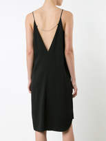 Thumbnail for your product : Alexander Wang draped chain accent dress