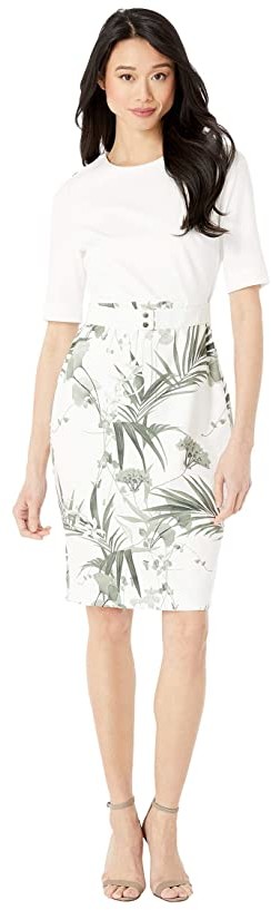 mid sleeve bodycon dress