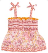 Thumbnail for your product : Poupette St Barth Kids Cindy printed cotton top