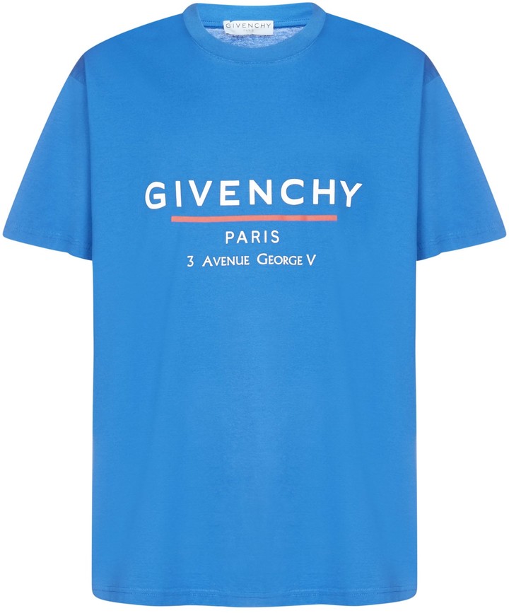 Givenchy Logo Cotton Oversized T-shirt - ShopStyle