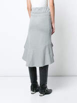 Thumbnail for your product : Jonathan Simkhai tie front asymmetric skirt