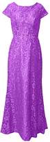 Thumbnail for your product : VaniaDress Women Short Sleeve Lace Long Prom Dress Evening Gown V210LF