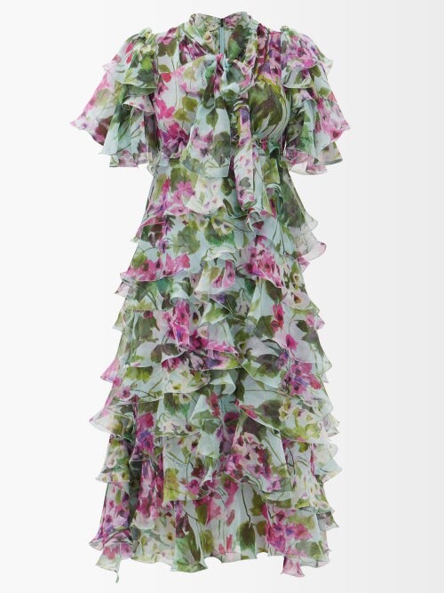 Dolce & Gabbana Chiffon Dress | Shop the world's largest 