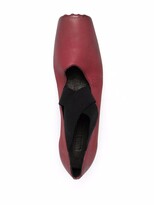 Thumbnail for your product : UMA WANG Crossover-Strap Ballerina Shoes