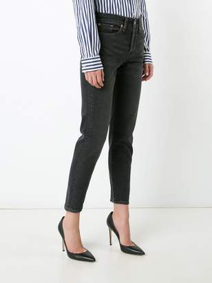 Levi's skinny cropped jeans