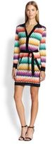 Thumbnail for your product : Missoni Zig-Zag Knit Polo Dress