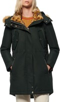 Thumbnail for your product : Andrew Marc Water Resistant Faux Fur Trim Parka