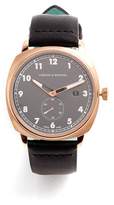 Thumbnail for your product : Larsson & Jennings Mk I Pilot Stainless-steel And Leather Watch - Mens - Pink Gold