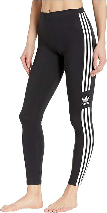 hígado Sindicato Menos adidas Trefoil Tights (Black 1) Women's Workout - ShopStyle Activewear Pants
