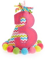 Thumbnail for your product : Mud Pie 'I'm Three' Birthday Hat (Girls)