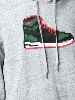 Thumbnail for your product : Mostly Heard Rarely Seen 8-Bit Red Sneak hoodie