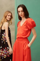 Thumbnail for your product : Anthropologie x Delpozo Puffed-Sleeve Top