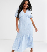 Thumbnail for your product : Glamorous Curve midaxi smock dress in vintage floral