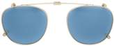 Thumbnail for your product : Garrett Leight Hampton Combo clip sunglasses