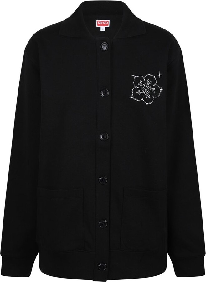 Kenzo Floral Embroidered Cardigan