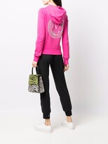 Thumbnail for your product : Versace Jeans Couture Logo-Print Zip-Up Hoodie