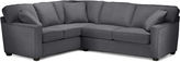 Thumbnail for your product : JCPenney Fabric Possibilities Track-Arm 2-pc. Right-Arm Sleeper Sofa Sectional