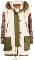 Thumbnail for your product : Moschino embellished sleeve parka coat