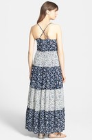 Thumbnail for your product : Lucky Brand Print Tiered Maxi Dress