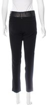 Thumbnail for your product : Rag & Bone Leather Front Skinny Pants