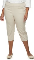 kohls capris plus size