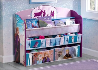 Disney Frozen 2 Deluxe Kids' Toy and Book Organizer - Delta Children